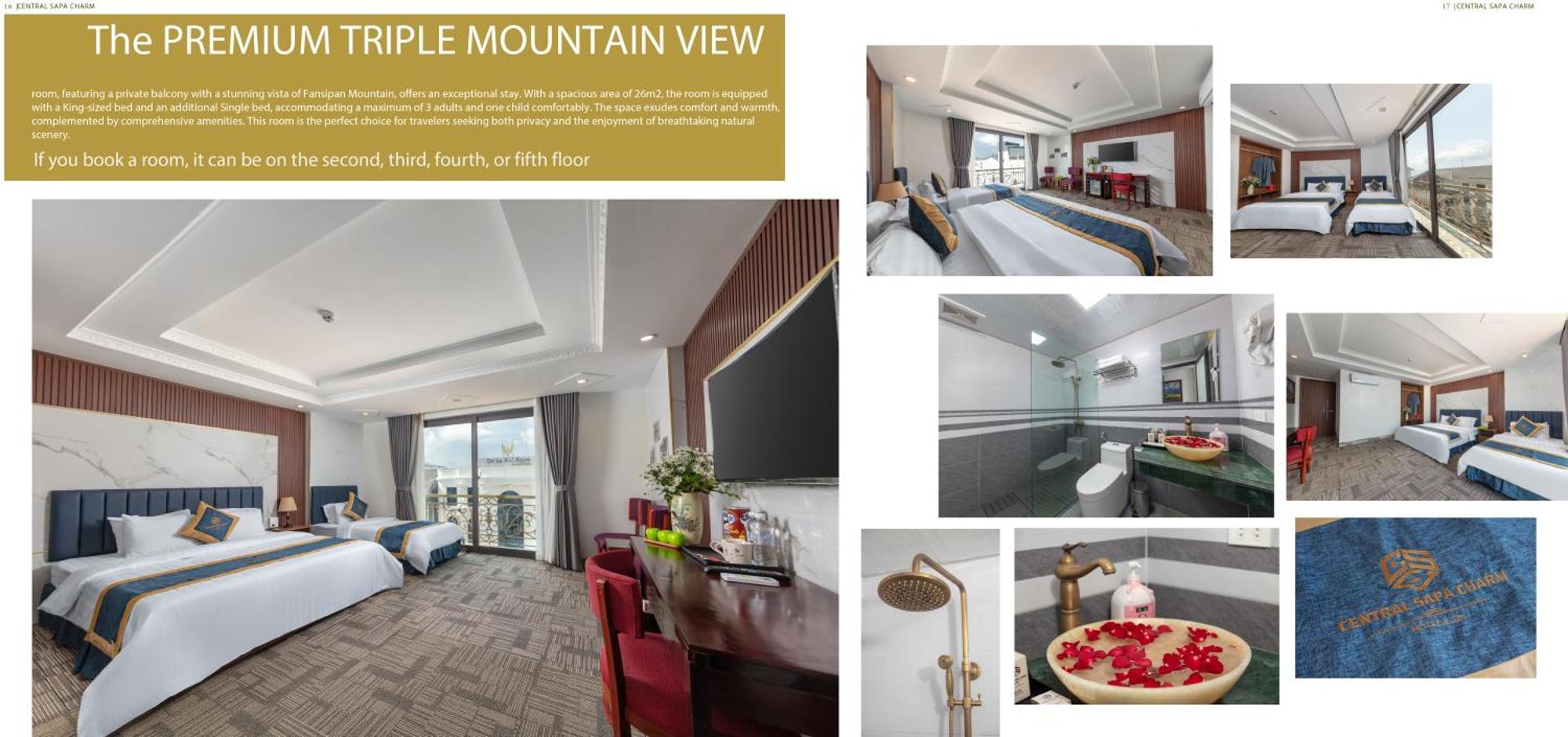 Central Sapa Charm Hotel Экстерьер фото