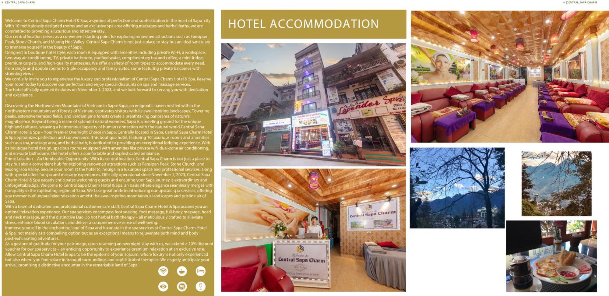 Central Sapa Charm Hotel Экстерьер фото